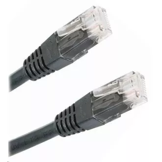 Patch kabel Cat6, UTP - 3m, černý Patch kabel Cat6, UTP - 3m, černý