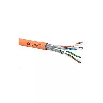Instalační kabel Solarix SSTP, Cat7, drát, LSOH, cívka 500m SXKD-7-SSTP-LSOH