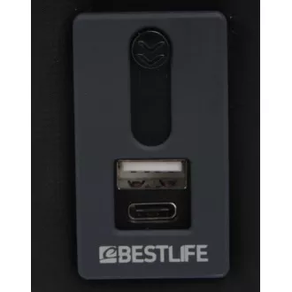 Bestlife Taška na 15.6" notebook s USB konektormi