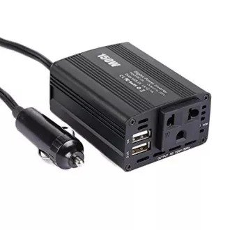 EUROCASE měnič napětí AC/DC, 12V/220V, 150W, USB, autozástrčka EUROCASE měnič napětí AC/DC, 12V/220V, 150W, USB, autozástrčka
