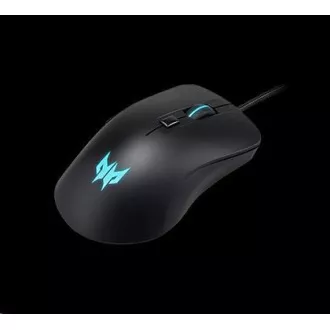 ACER Predator CESTUS 310 - herní myš, 4 levels DPI max. 4200dpi, 6 tlačítek, životnost 10mil. kliků, 4 barvy podsvícení