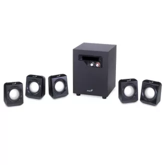GENIUS repro SW-5.1 1020 v2, 26W, černé GENIUS repro SW-5.1 1020 v2, 26W, černé
