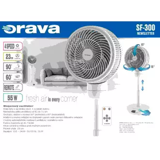 ORAVA SF-300 ventilátor
