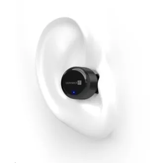 CONNECT IT True Wireless HYPER-BASS Ed. II Bluetooth sluchátka do uší s mikrofonem, černá CONNECT IT True Wireless HYPER-BASS Ed. II Bluetooth sluchátka do uší s mikrofonem, černá