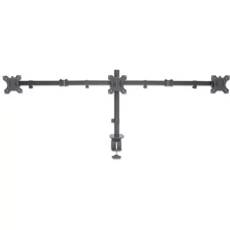MANHATTAN Stolní držák pro 3 Monitory LCD, 13” až 27”