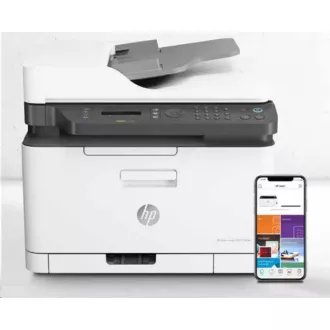HP Color Laser MFP 179FNW (A4, 18/4 ppm, USB 2.0, Ethernet, Wi-Fi, Print/Scan/Copy/Fax, ADF)