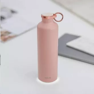 Equa Smart – chytrá lahev, ocel, mramor, Pink Blush