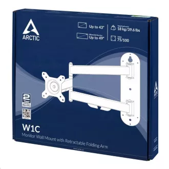 ARCTIC nástěnný držák na monitor W1C