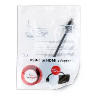 GEMBIRD Kabel USB-C na HDMI (F) adaptér