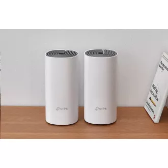 TP-Link Deco E4(2-pack) WiFi5 Mesh (AC1200, 2, 4GHz/5GHz, 2x100Mb/sLAN/WAN)