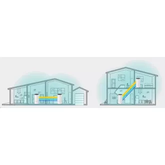 TP-Link Deco E4(2-pack) WiFi5 Mesh (AC1200, 2, 4GHz/5GHz, 2x100Mb/sLAN/WAN)