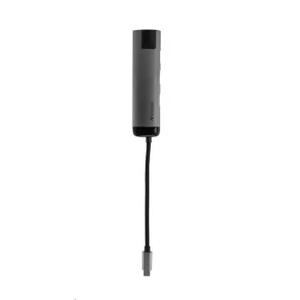 VERBATIM Dokovací stanice USB-C 5v1, 1xHDMI, 1xSB-C, 2xUSB, 1xRJ45, šedá