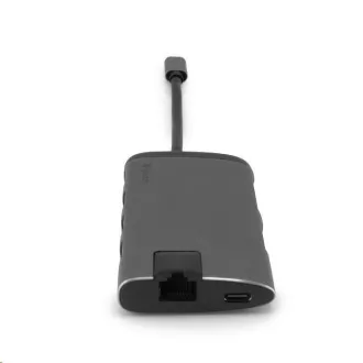 VERBATIM Dokovací stanice USB-C 7v1, 1xHDMI, 1xUSB-C, 3xUSB, 1xRJ45, čtečka SD karet, šedá