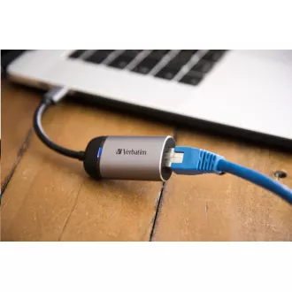 VERBATIM Adapter HUB USB-C to RJ45