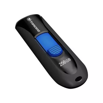TRANSCEND Flash Disk 256GB JetFlash®790, USB 3.1 (R:100/W:40 MB/s) černá/modrá