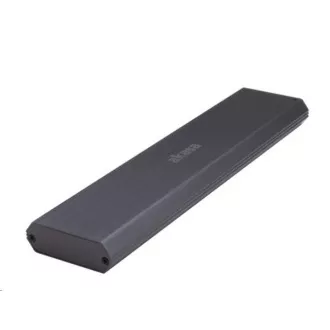 AKASA externí box pro M.2 PCIe NVMe SSD, USB 3.1 Gen 2 Superspeed+ (Supports 2242, 2260 & 2280), 10Gb/s, hliníkový