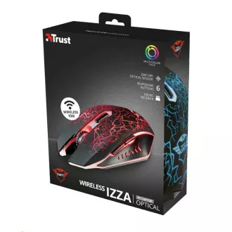 TRUST Myš GXT 107 Izza Wireless Optical Gaming Mouse TRUST Myš GXT 107 Izza Wireless Optical Gaming Mouse