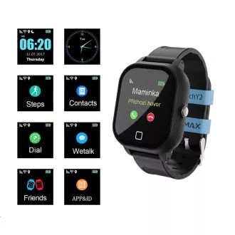 LAMAX WatchY2 Black - dětské smart watch