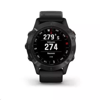 Garmin GPS sportovní hodinky fenix6 Glass, Black/Black Band (MAP/Music) Garmin GPS sportovní hodinky fenix6 Glass, Black/Black Band (MAP/Music)