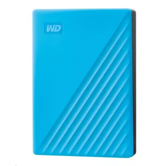WD My Passport Portable 4TB, Externí HDD, USB 3.0, modrá