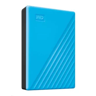 WD My Passport Portable 4TB, Externí HDD, USB 3.0, modrá