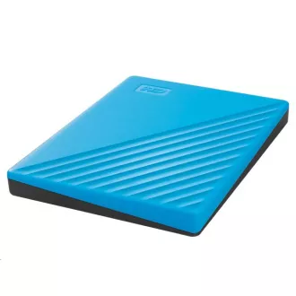 WD My Passport Portable 2TB, Externí HDD, USB 3.0, modrá