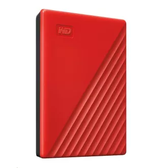 WD My Passport Portable 2TB, Externí HDD, USB 3.0, červená