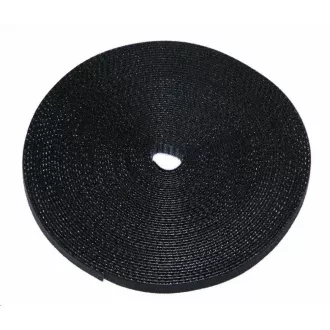 Stahovací pásek (oboustranný suchý zip) na kabeláž, šířka 20mm, délka 20m