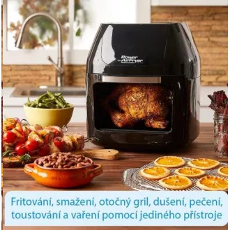 Horkovzdušná fritéza Mediashop Power AirFryer Multi-Function Deluxe Horkovzdušná fritéza Mediashop Power AirFryer Multi-Function Deluxe
