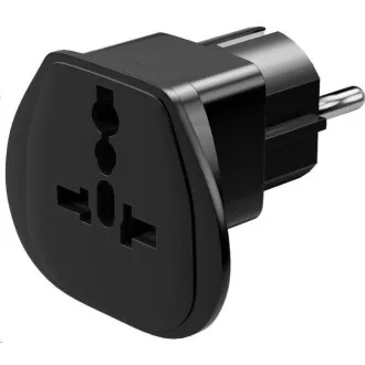 Goobay Univerzální cestovní adaptér pro zahraniční spotřebiče do CZ zásuvky IEC 320 C13 Goobay Univerzální cestovní adaptér pro zahraniční spotřebiče do CZ zásuvky IEC 320 C13