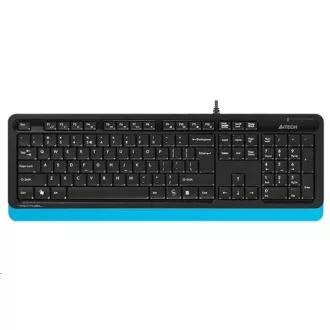 A4tech FK10 FSTYLER, klávesnice, CZ/US, USB, modrá barva A4tech FK10 FSTYLER, klávesnice, CZ/US, USB, modrá barva