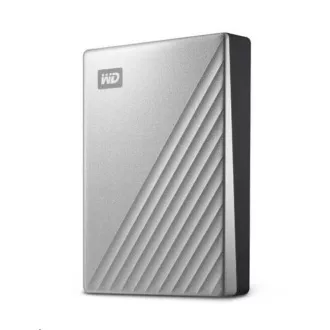 WD My Passport Ultra 5TB, Externí HDD, USB-C 3.0, pro MAC, stříbrná