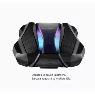 ADATA Externí HDD 1TB 2, 5" USB 3.2 HD770G, červená