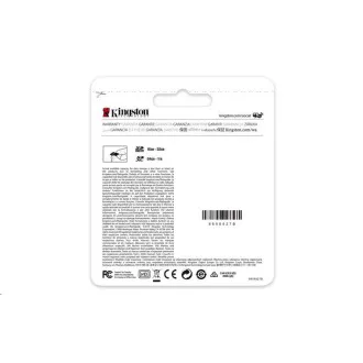 Kingston SDXC karta 128GB Canvas Select Plus (SDXC) 100R 85W Class 10 UHS-I