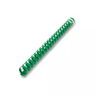 Kroužková vazba 22mm zelená 151-180listů 50ks Kroužková vazba 22mm zelená 151-180listů 50ks