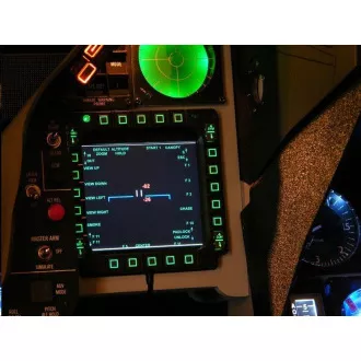 Thrustmaster navigační panely MFD Cougar Pack - replika US Air Force F-16 MFD