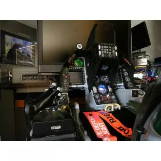 Thrustmaster navigační panely MFD Cougar Pack - replika US Air Force F-16 MFD