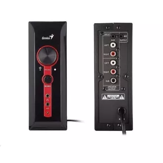 GENIUS repro GX GAMING SW-G2.1 1250 Ver. II/ 2.1/ 38W/ Černé GENIUS repro GX GAMING SW-G2.1 1250 Ver. II/ 2.1/ 38W/ Černé