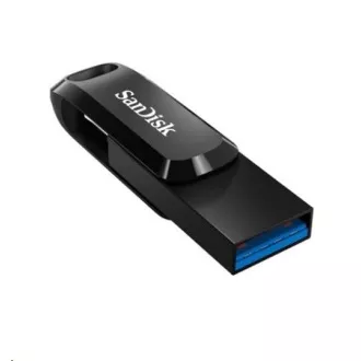 SanDisk Flash Disk 128GB Ultra Dual Drive Go, USB-C 3.2, Černá