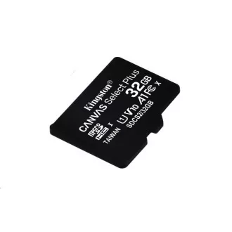 Kingston MicroSDHC karta 32GB Canvas Select Plus 100R A1 C10 - 1 ks Kingston MicroSDHC karta 32GB Canvas Select Plus 100R A1 C10 - 1 ks