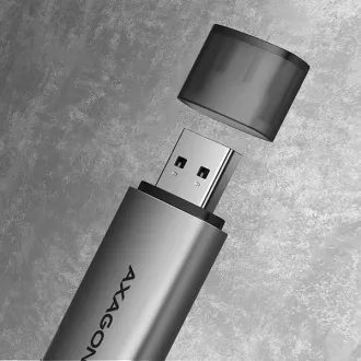 AXAGON CRE-SAC, USB3.2 Gen 1 Type-C + Type-A externí čtečka karet SD/microSD, podpora UHS-I