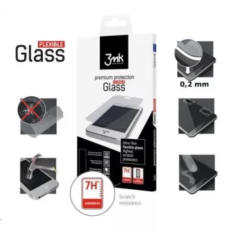 3mk hybridní sklo FlexibleGlass pro Huawei Y6 2019, Honor 8A 3mk hybridní sklo FlexibleGlass pro Huawei Y6 2019, Honor 8A