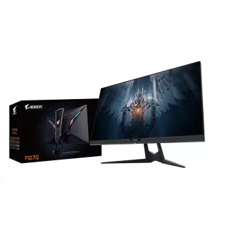 GIGABYTE LCD - 27" Gaming monitor AORUS FI27Q, 2560x1440, 12M:1, 350cd/m2, 1ms, 2xHDMI 2.0, 1xDP 1.2, ELED/IPS GIGABYTE LCD - 27" Gaming monitor AORUS FI27Q, 2560x1440, 12M:1, 350cd/m2, 1ms, 2xHDMI 2.0, 1xDP 1.2, ELED/IPS