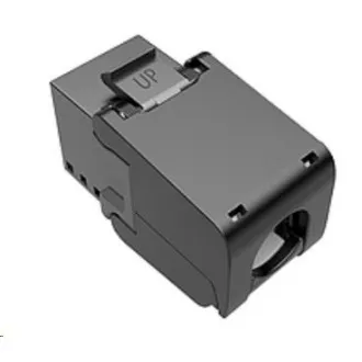 Solarix MULTIPACK 24 ks - keystone CAT5E UTP RJ45 černý samořezný SXKJ-5E-UTP-BK-SA
