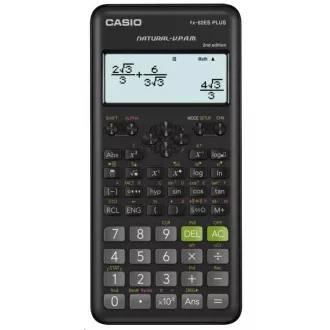 CASIO kalkulačka FX 82ES PLUS 2E, černá, školní, desetimístná CASIO kalkulačka FX 82ES PLUS 2E, černá, školní, desetimístná