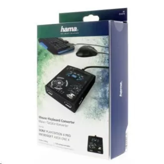 Hama konvertor pro myš/klávesnici "Speedshot Ultimate" pro PS4/PS3/Xbox One/Xbox360, šedý Hama konvertor pro myš/klávesnici "Speedshot Ultimate" pro PS4/PS3/Xbox One/Xbox360, šedý