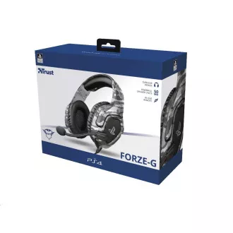 TRUST sluchátka GXT 488 Forze-G PS4 Gaming Headset - Sony Licensed - grey