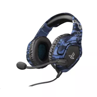 TRUST sluchátka GXT 488 Forze-B PS4 Gaming Headset - Sony Licensed - blue