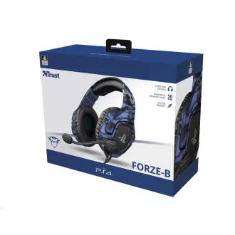 TRUST sluchátka GXT 488 Forze-B PS4 Gaming Headset - Sony Licensed - blue