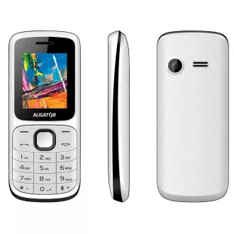 Aligator D210 Dual SIM, bílo-černý